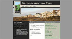 Desktop Screenshot of brownyardlaw.com